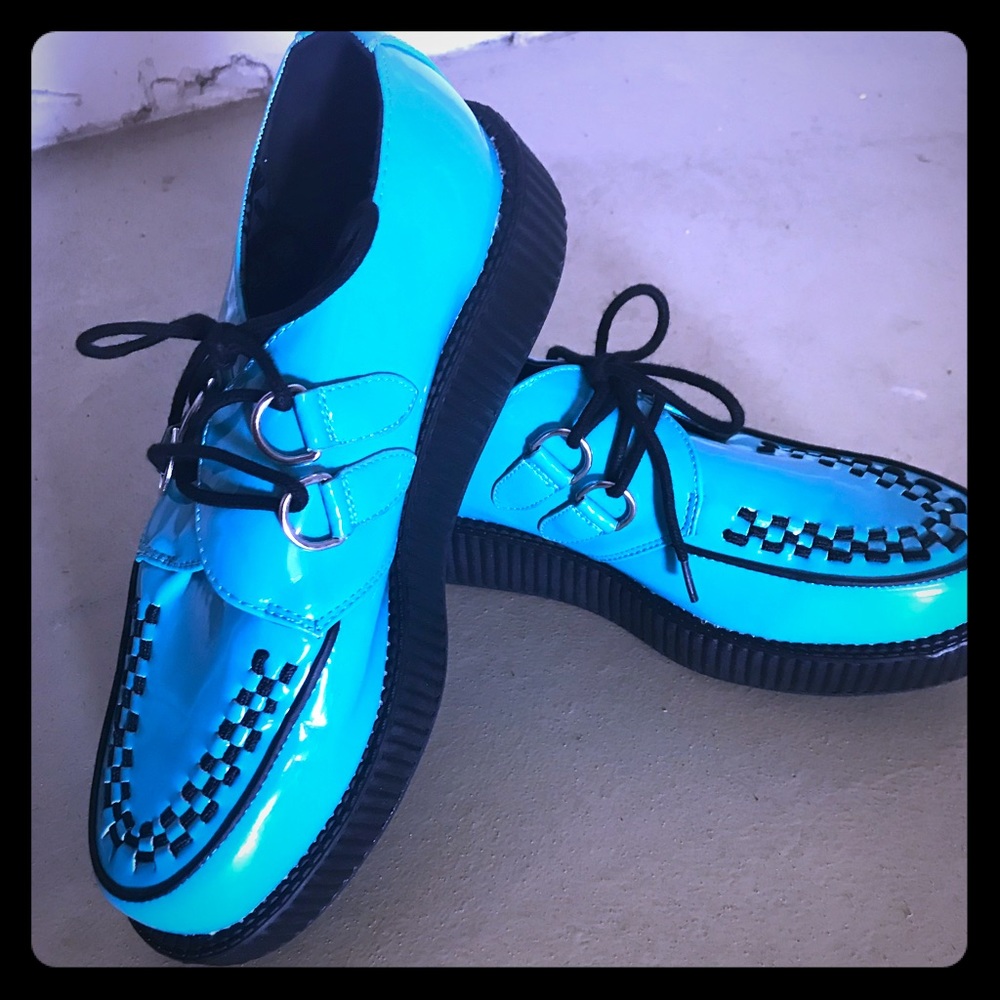 TUK Turquoise Creepers. Rare!!